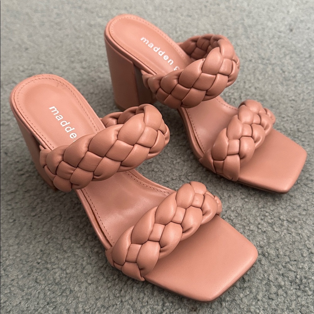 Madden Girl Braided Heels
